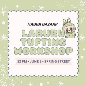 LABUBU Rug Workshop - SUNDAY JUNE 8th