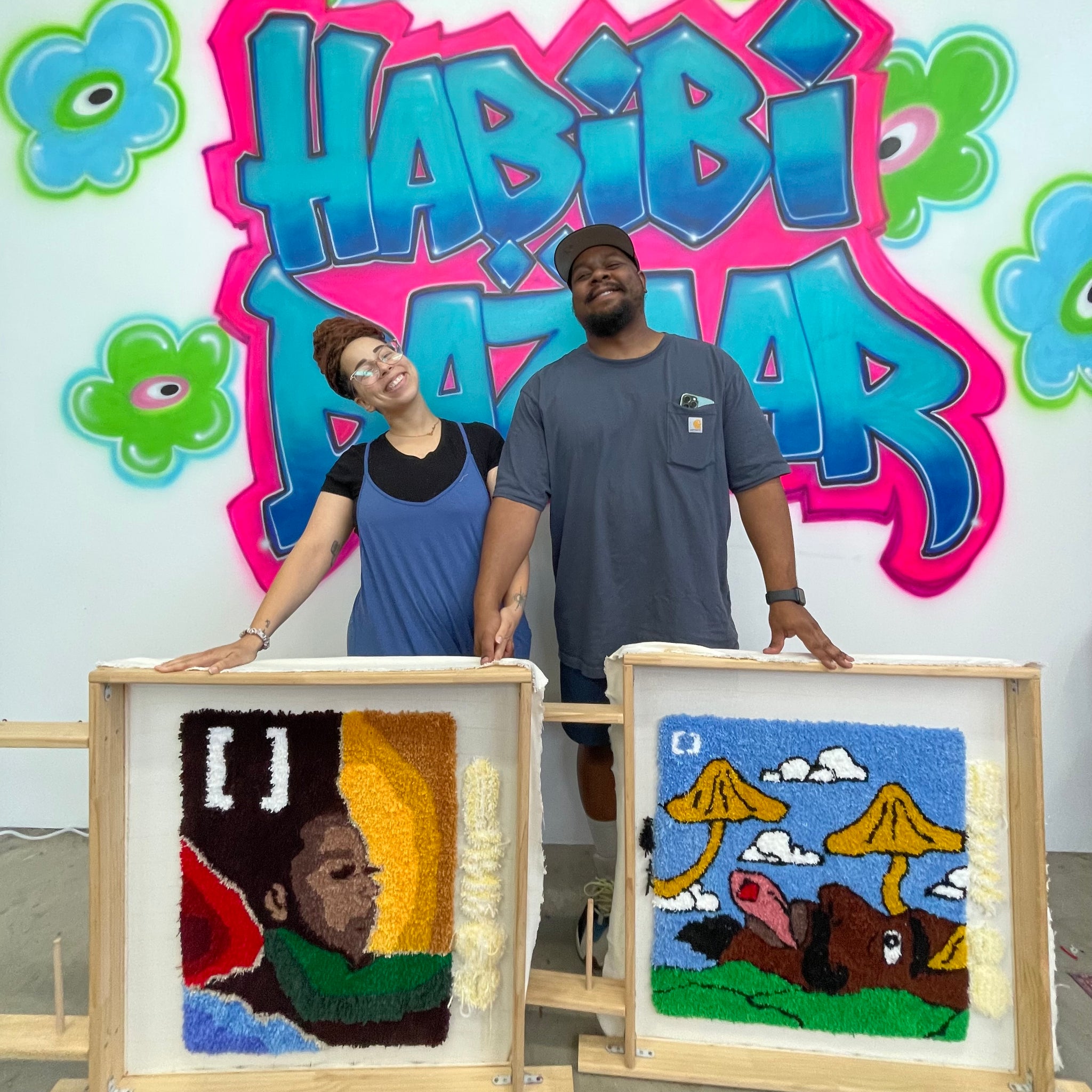 Houston Rug Tufting Date Night Habibi Bazaar